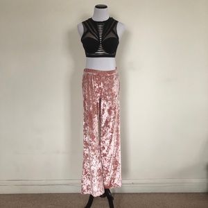 Victoria’s Secret Crushed Velvet Pants ⭐️NWT⭐️